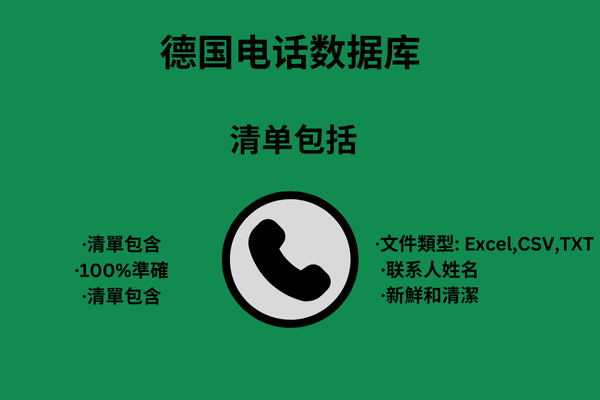 德国电话数据库