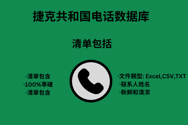 捷克共和国电话数据库