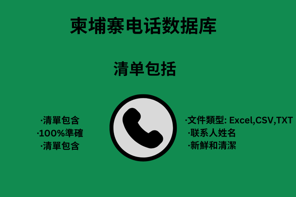 柬埔寨电话数据库